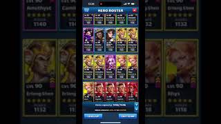 Empires & Puzzles, Using tome of limit break 1