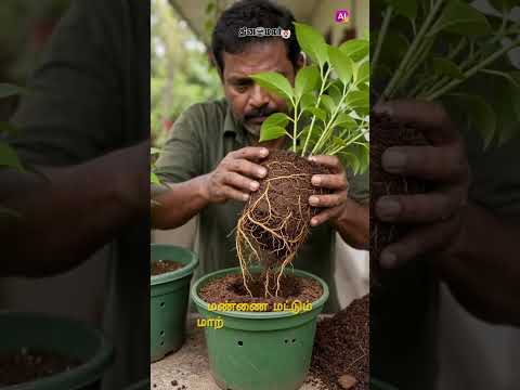 செடி வளரவே இல்லையா? தொட்டியை மாற்றணுமா?, மண்ணை மாற்றணுமா?