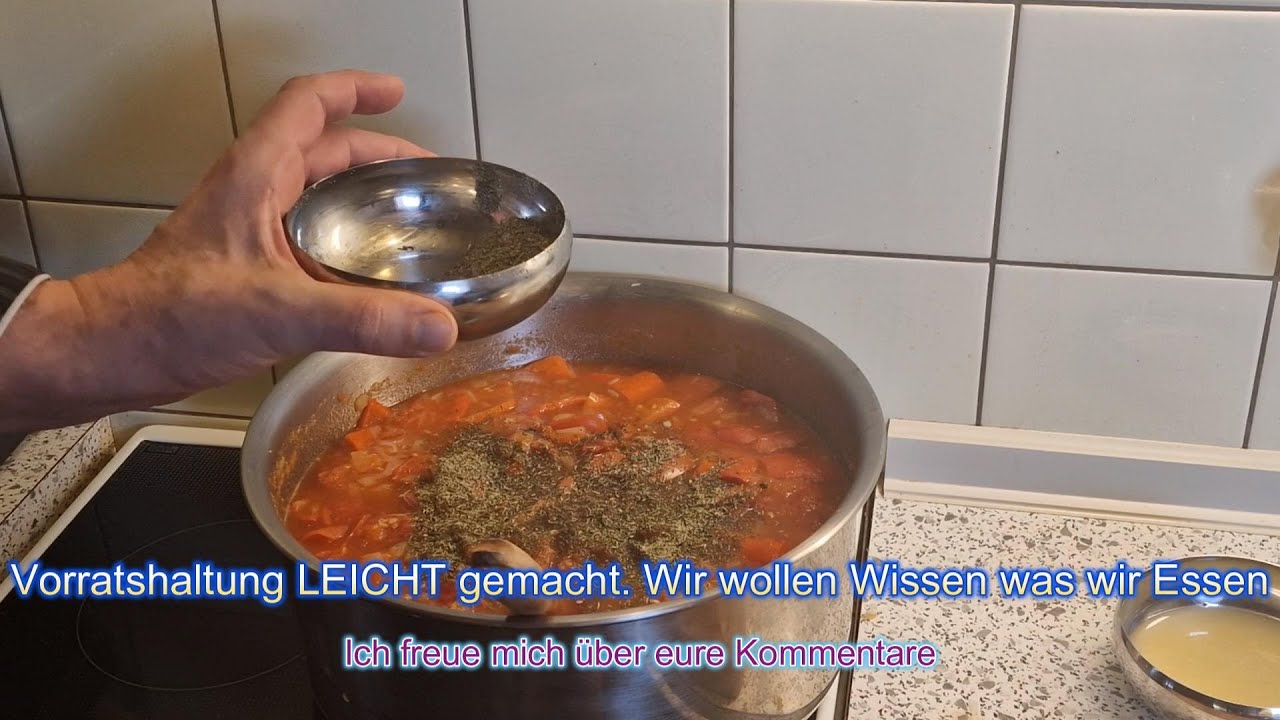 Paprika - Tomaten Soße