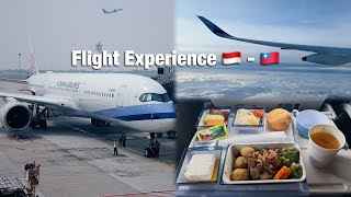 REVIEW China Airlines Jakarta - Taipei | Airbus A350 (CI762)