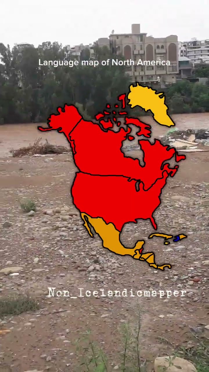 language map of North America Mapping - Oar2