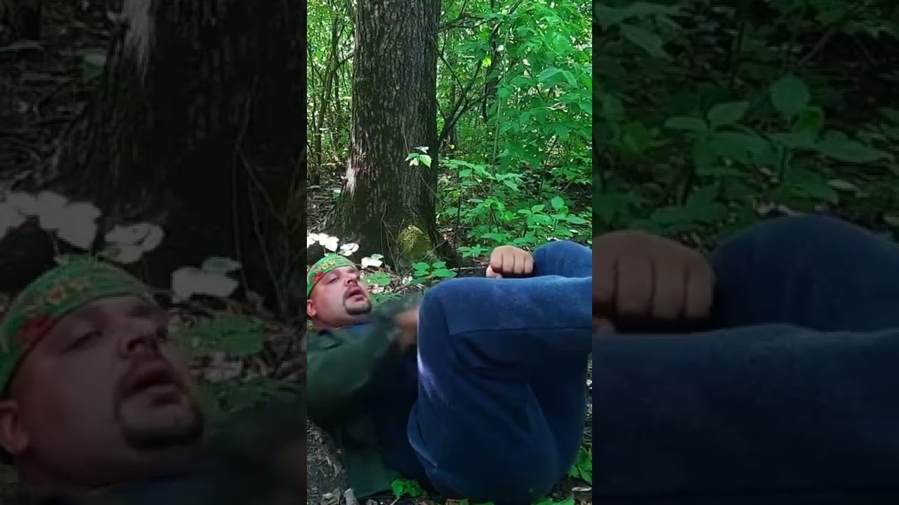 Кенгурятник в лежачем положении