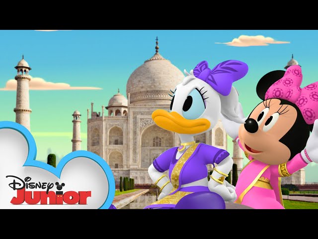 Mickey and Friends Go to India 🌸| Mickey Mornings | Mickey Mouse Mixed-Up Adventures | Disney Junior class=