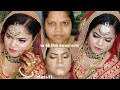 Affordable Real Bridal Makeup Look Easy method for beginners ||  दुल्हन मेकअप कैसे करे (Hindi)