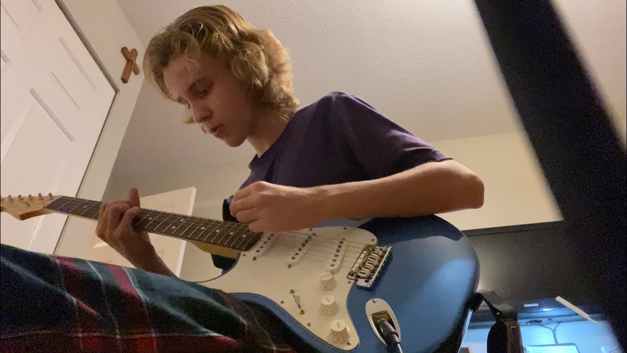 Math Rock guitar riff in standard tuning (with tabs) - YouTube