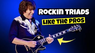 UNLEASH Your Guitar Playing Using Triads Like The PROS!!!