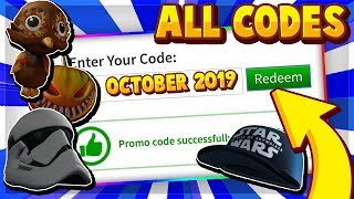 Famous *OCTOBER* ALL NEW WORKING PROMO CODES IN ROBLOX 2019! Halloween Roblox Promo Codes Not Expired Wealth