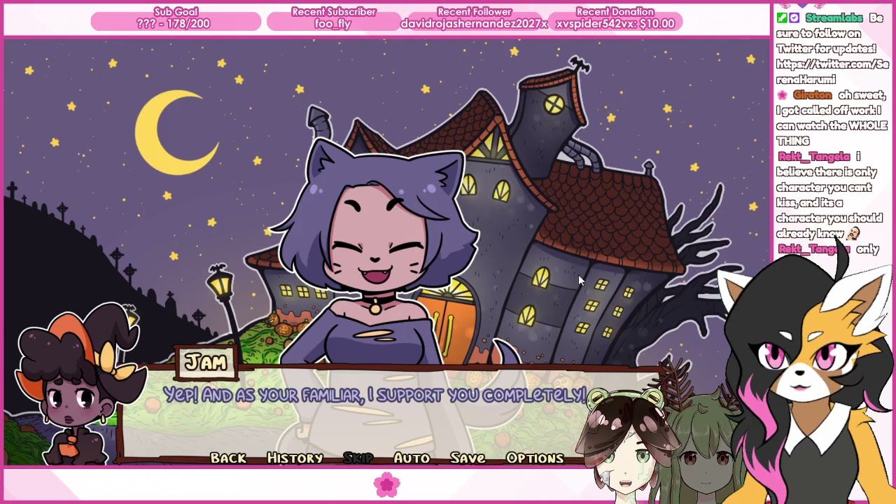 First Kiss at a Spooky Soirée by nomnomnami (feat. faeryambi & KkAllTheWayy) | SerenaHarumi VODs