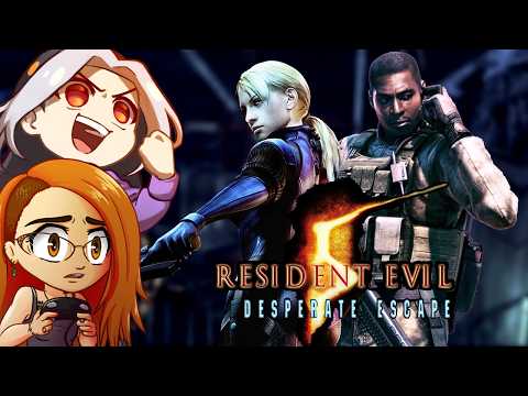 Resident Evil 5: Desperate Escape DLC (Full Game) What did Jill & Josh get up to? - Co-Op w/Kat