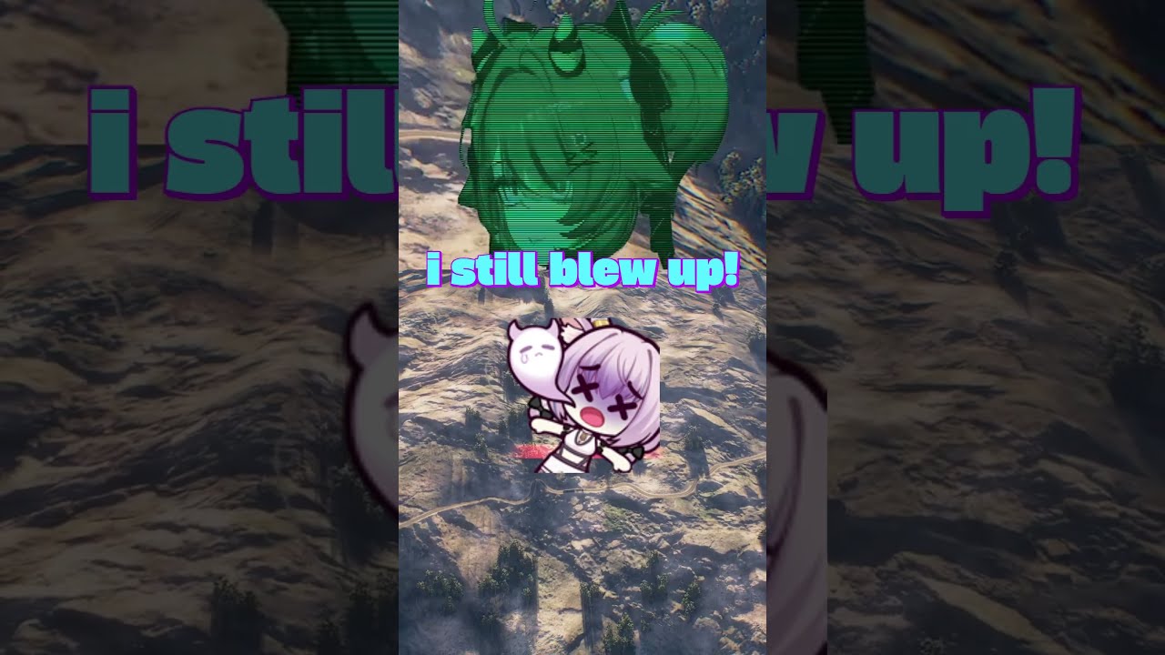 Cows CAN'T FLY!!! 🤣🐮| #fyp #vtuberclips #vtuber #acecombat #fail