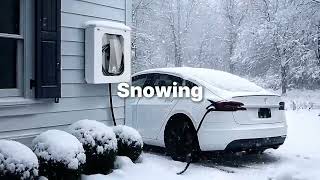 EV Charger Box Outdoor Lockable White