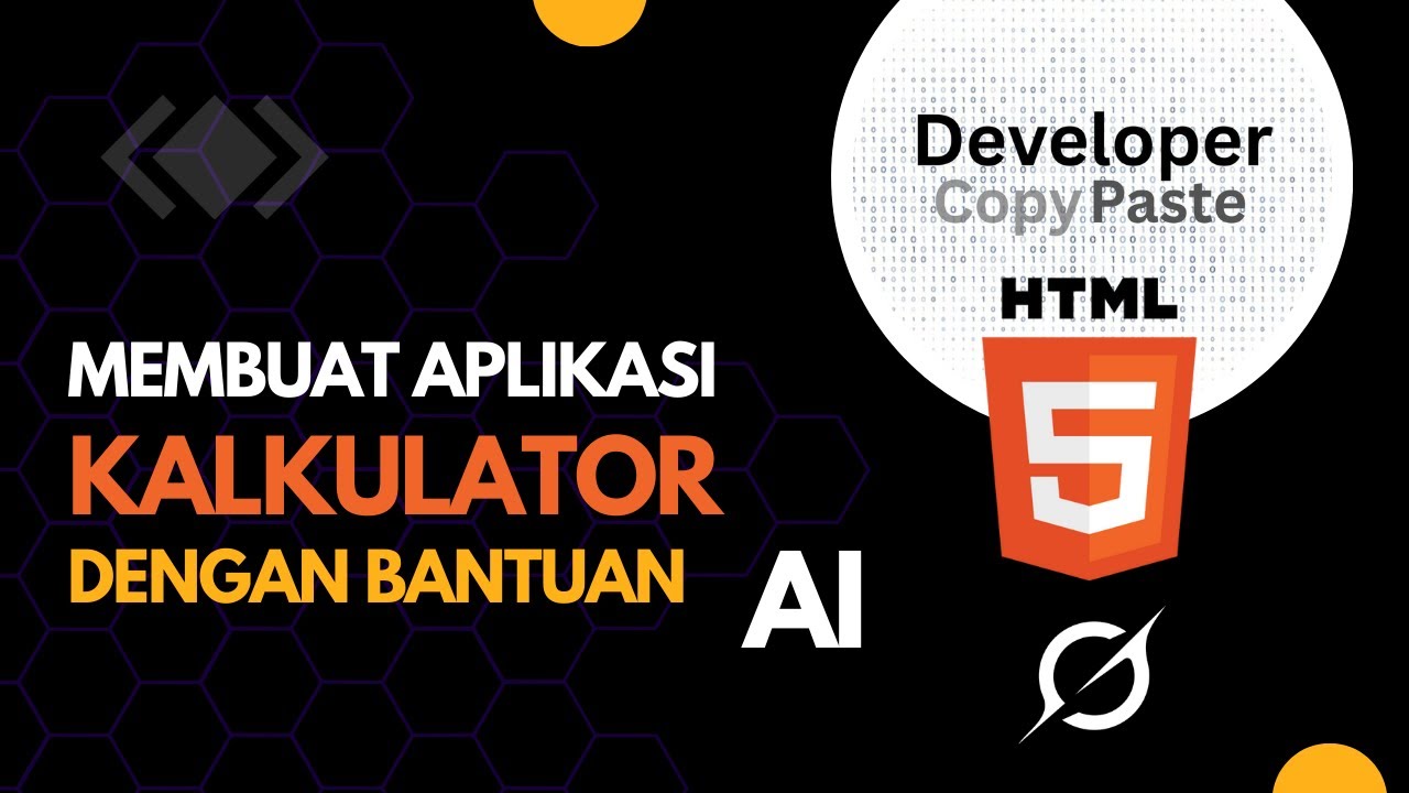 Membuat aplikasi kalkulator dengan bantuan AI - YouTube