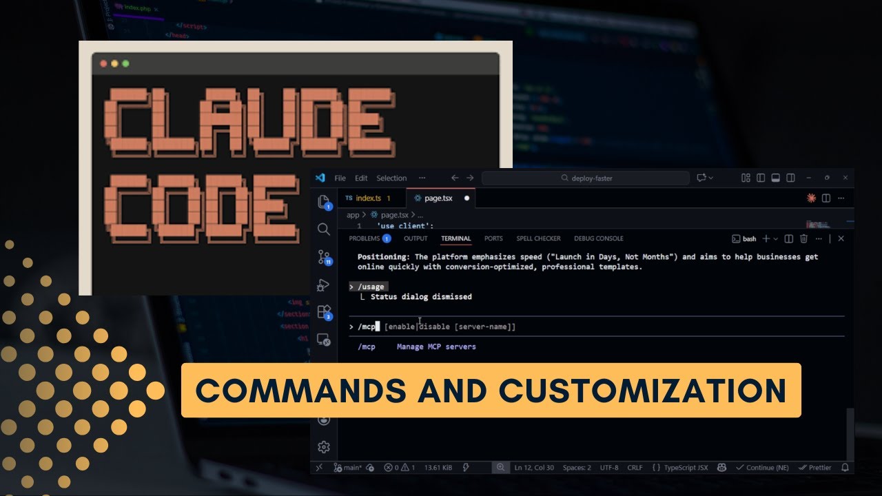Claude Code - Commands and customization - YouTube