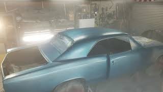 PPG Custom Color on 67 Chevelle Malibu with Speedokote Glamor Clear #3W1B