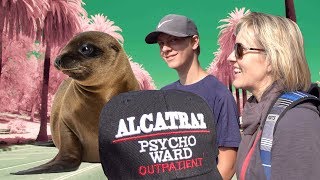 Alcatraz Psycho Ward Outpatient! The California Adventure! ✈️- vlog e340 Cali #1
