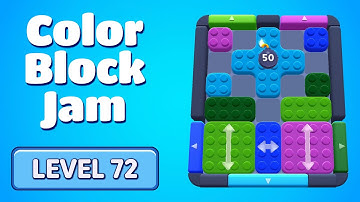 Color Block Jam Level 72 Solution Walkthrough