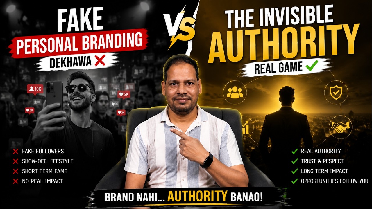 Fake Personal Branding vs The Invisible Authority (Real Game)