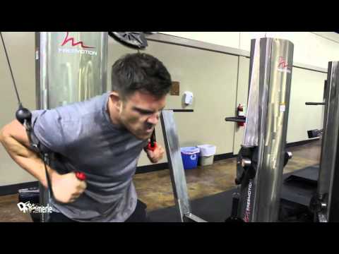 Punch Out On The Cables ~ Fighter Workout  Punch Out On The Cables ~ Fighter Workout