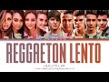 CNCO Little Mix Reggaeton Lento Remix Color Coded Lyrics 
