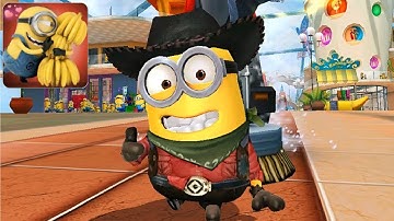 Cowboy Minion RusH Rank 40 Minion gameplay walkthrough ios & android
