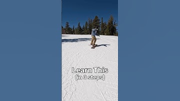 Easy Snowboard Trick #snowboard #snowboarding