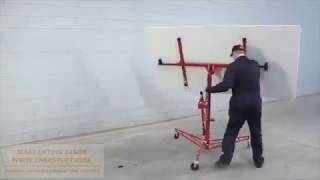 Drywall plasterboard panel hoist up platform woodworking lifting machine lifting tools