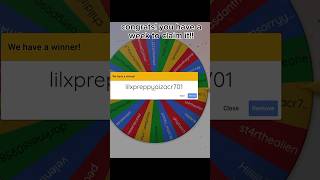 @eykonic_aizaa CONGRATULATIONS!! #trending #shorts #fyp #mm2 #shorts #airedbychrono #roblox #giveaw