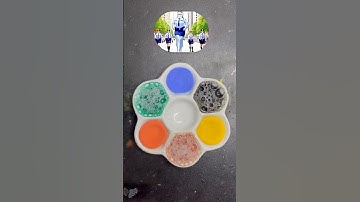 Italian brainrot colour mixing #sprunki #colormixing#art#satisfying