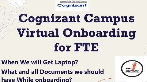 Cognizant Campus Virtual Onboarding 2022 |Day 1 at Cognizant|Cognizant Virtual Onboarding Experience