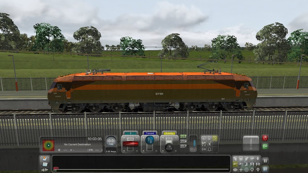 EF9K Locomotive in TS2024 