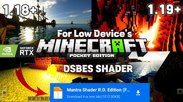OSBES Shaders Minecraft Pe - 1.18/1.19 No Lag Mcpe For「 Low Devices 」 Renderdragon In Pocket Edition