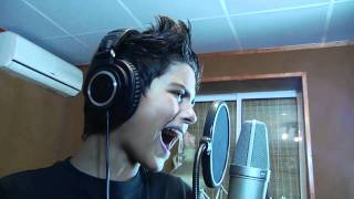 Abraham Mateo (12 AÑOS) - l SURRENDER - (Celine Dion)  Studio RC chords