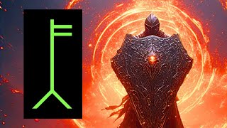 Luis / Rowan - The Slayer’s Shield - The Ogham Tree Alphabet for Dragon Slayers