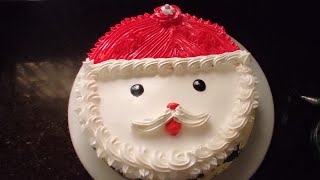 Christmas Special senta cake decoration ideas for beginners।Easy Christmas Cake Decoration l