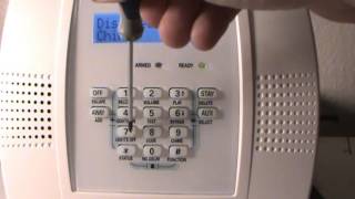 How to change your user - master code on Honeywell Lynx Plus Keypad Alarm panel