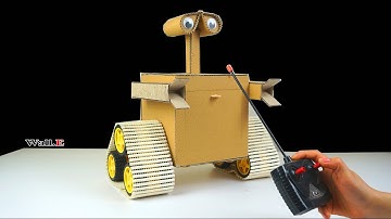 Cómo Hacer un Robot De Cartón - Inventos Caseros Diy Wall-E robot (v2)