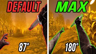 MAXIMUM FOV POSSIBLE on EVERY KILLER in DBD
