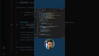Cara koneksi wallet pada frontend HTML Javascript #blockchain #web3 #coding