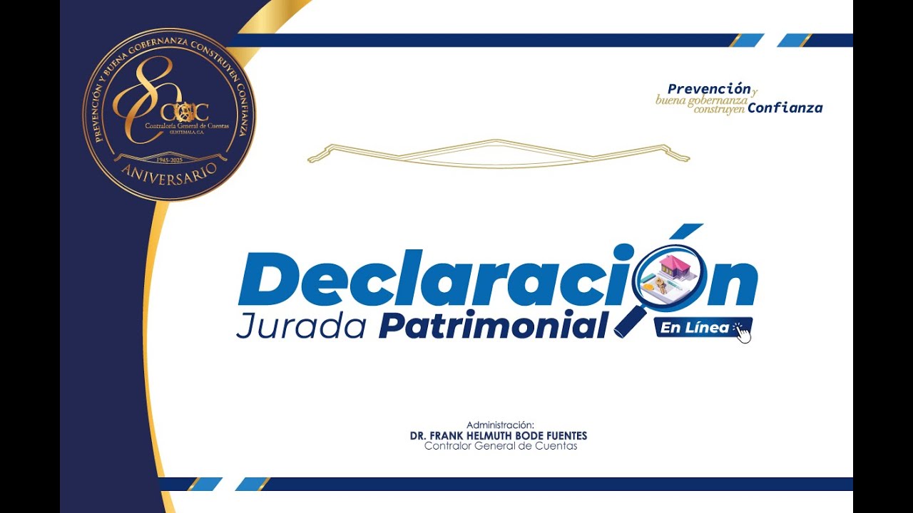 Declaración Jurada Patrimonial