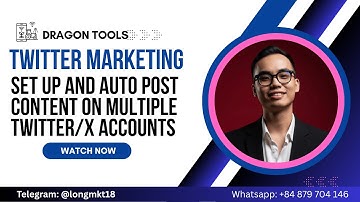 How to Set Up and Auto Post Content on Multiple Twitter/X Accounts | Grow Fast on X
