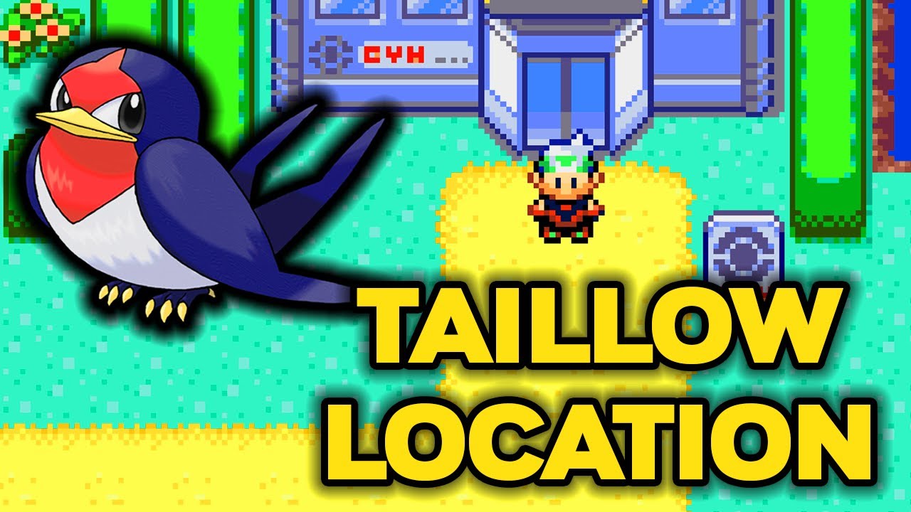 How to Catch Taillow in Pokemon Emerald!