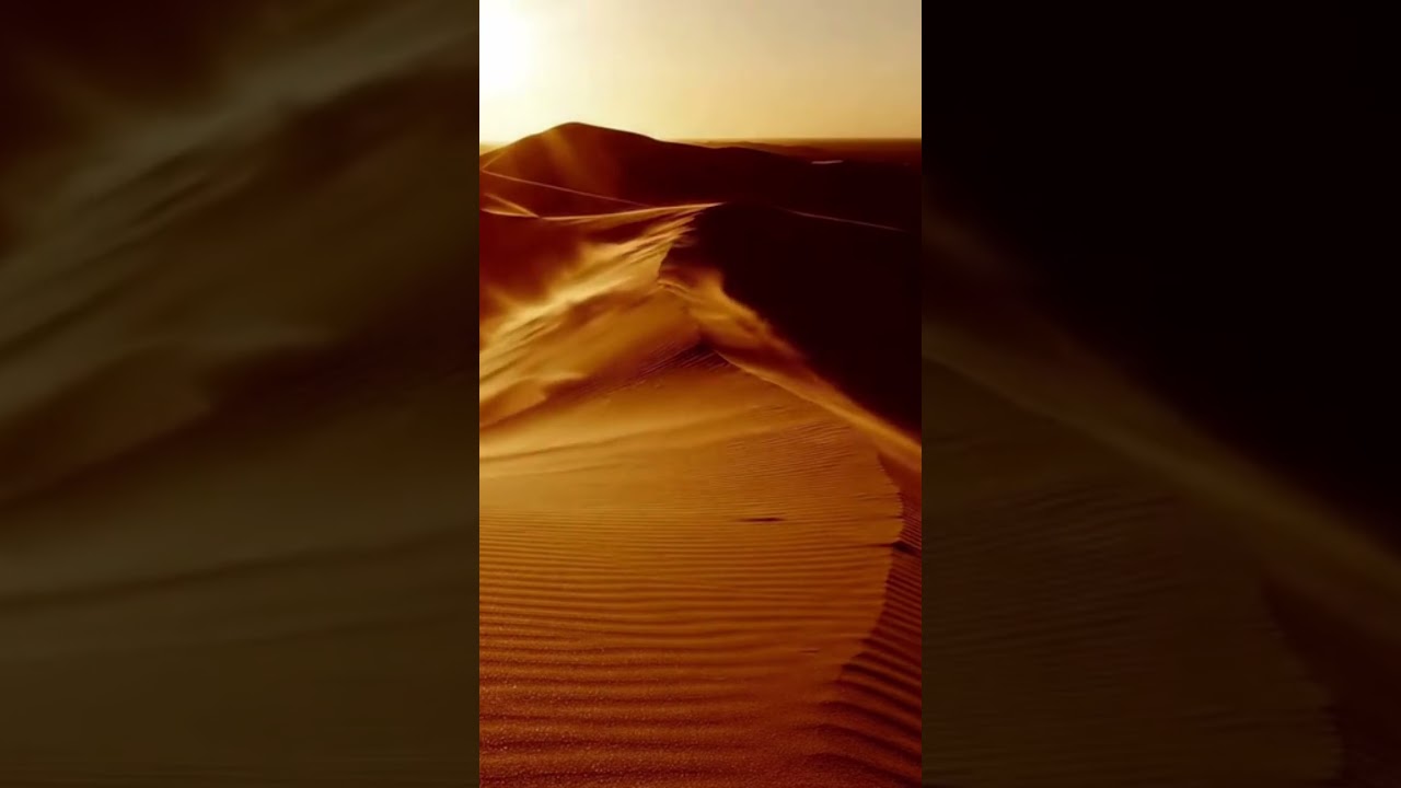 Desert Sunset Ambience – Soft Wind & Sand Sounds | 432Hz Deep Relaxation