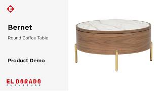 El Dorado Furniture | Bernet Coffee Table | Product Demo