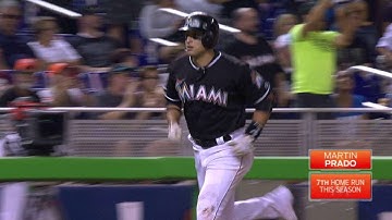CWS@MIA: Prado launches a three-run big fly