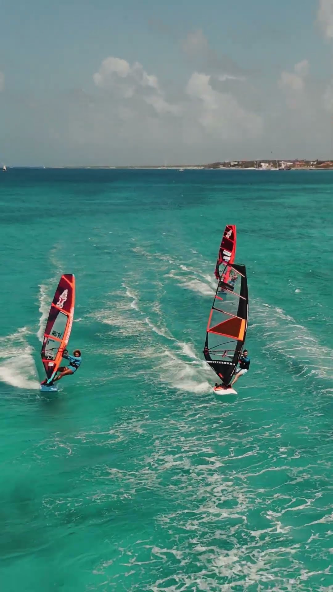 Epic day on the water #windsurfing