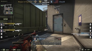 BEST OF Cloud9 Shroud 1v2 Clutch vs NIP Train @ ESL COLOGNE 2017