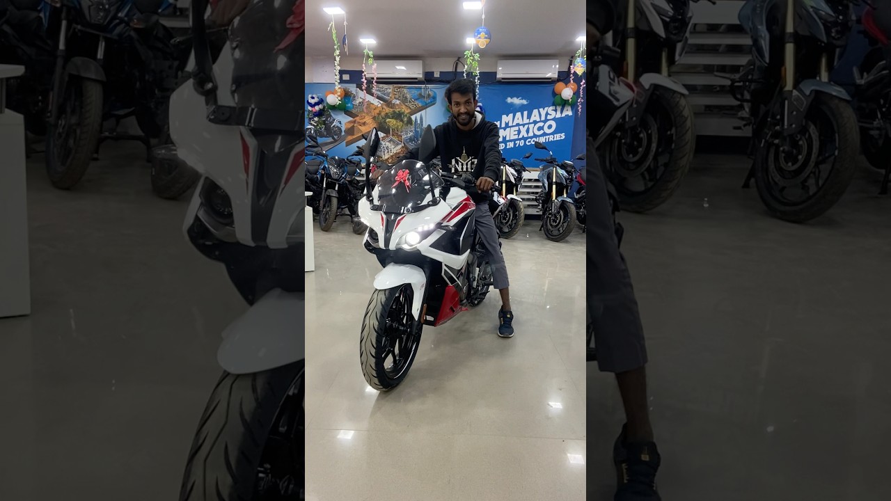 New pulsar Rs200 2025 model Delivery video