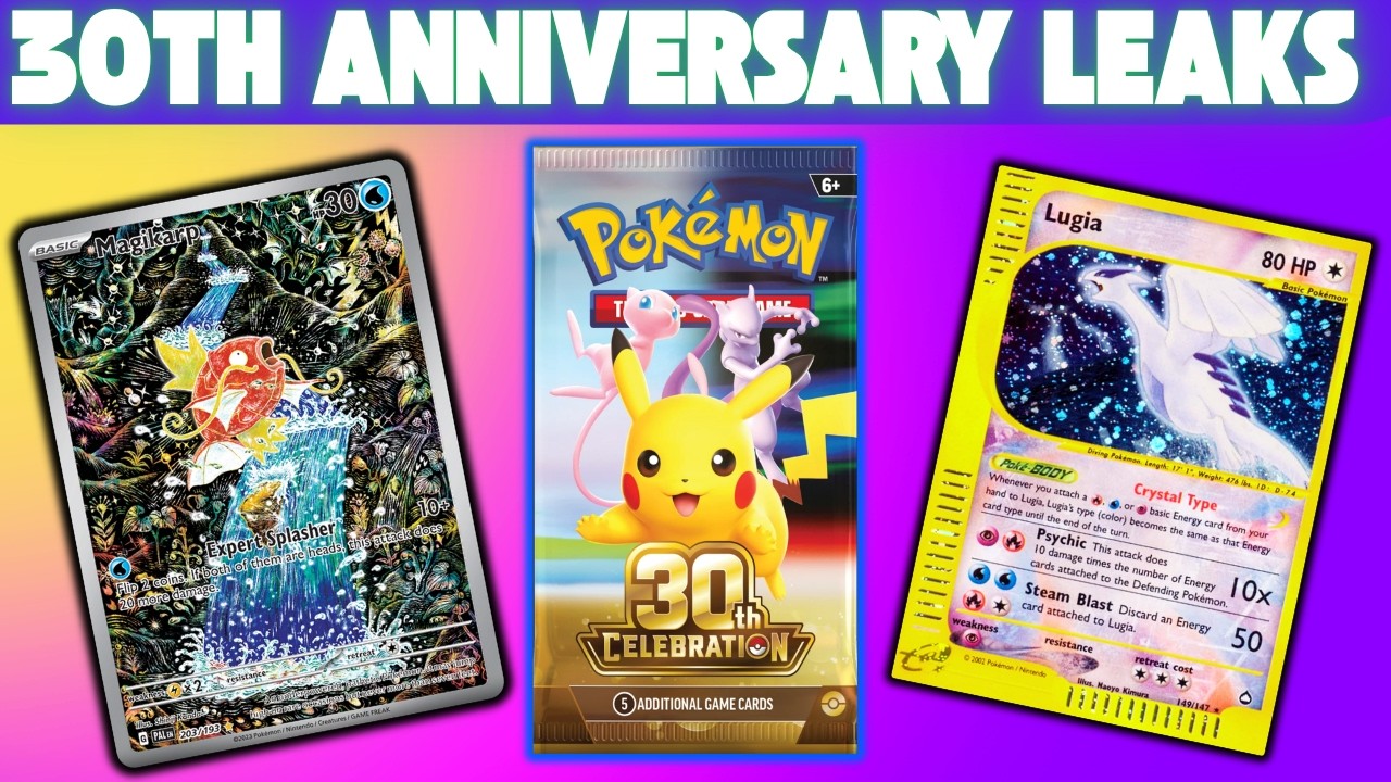 Pokemon's 30th Celebration Classic Collection CARD REVEAL Is