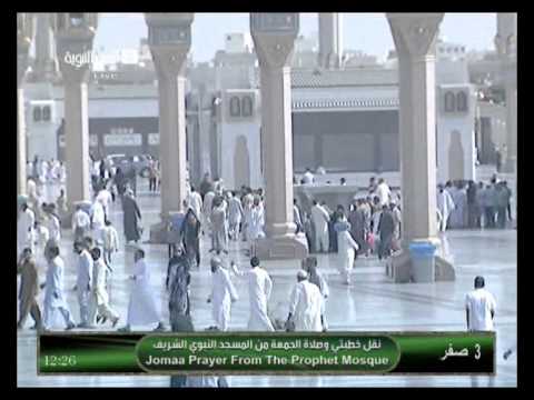 أذان الجمعة 3 2 1435 الثاني من المسجد النبوي المؤذن عبدالرحمن خاشقجي