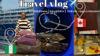 TRAVEL VLOG:Moving from Nigeria to Canada(travel tips, traveling alone)#canadaimmigration#travelvlog
